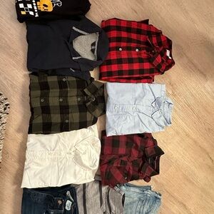 Zara, Volcom, HM…size 10/12 (L)